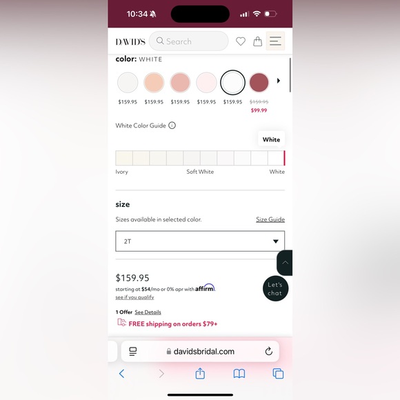 Flower Girl Dress (2T) - Picture 7 of 7